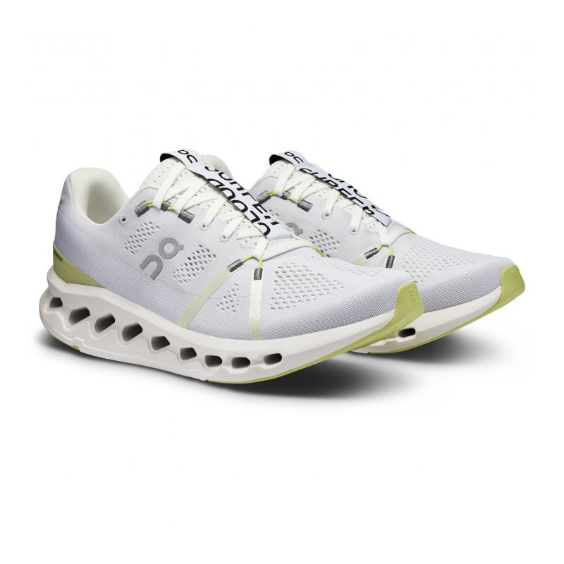 862 On Zapatillas Running Hombre - Cloudsurfer - White & Sand