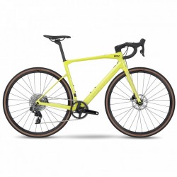 863 BMC ROADMACHINE X TWO - Bicicleta de Carretera de Carbono - 2023 - lime yellow / black