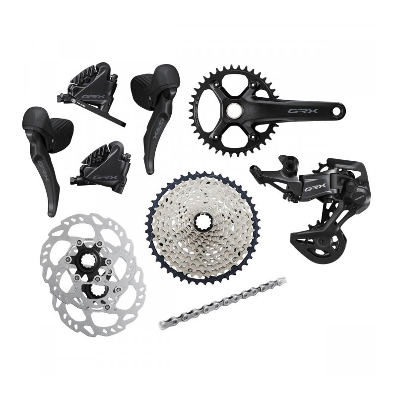 869 Shimano Grupo de Cambio - GRX RX610 - 1x12 Velocidades - Oferta Especial - 170 mm