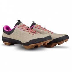 879 Specialized Zapatillas Gravel - Recon ADV - Taupe/Dark Moss Green/Fiery Red/Purple Orchid