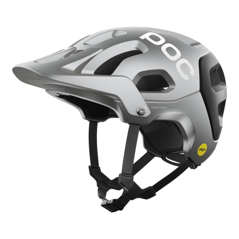 907 POC Casco - Tectal Race MIPS - 8596 Argentite Silver/Uranium Black Matt