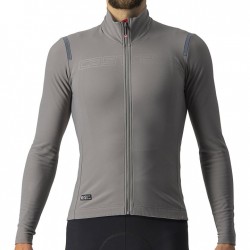 908 Castelli Maillot de Manga Larga Hombre - Tutto Nano RoS - nickel grey 064