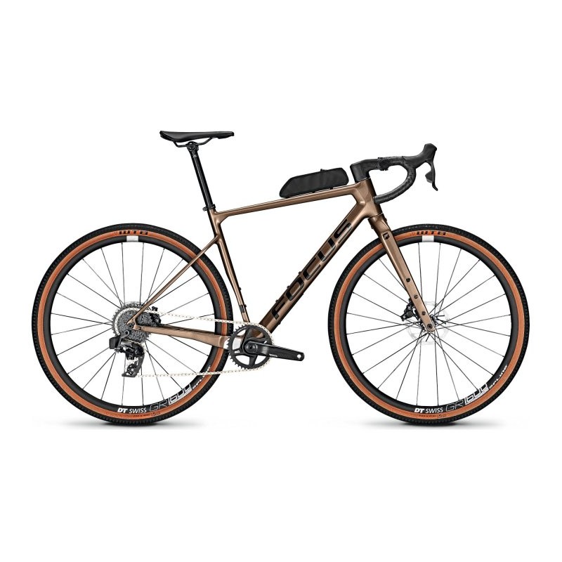 914 FOCUS Bicicleta Gravel Carbono - ATLAS 8.9 - 2023 - Gold Brown