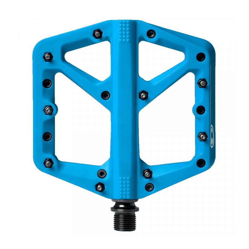 921 Crankbrothers Stamp 1 Large Flat Pedal - blue