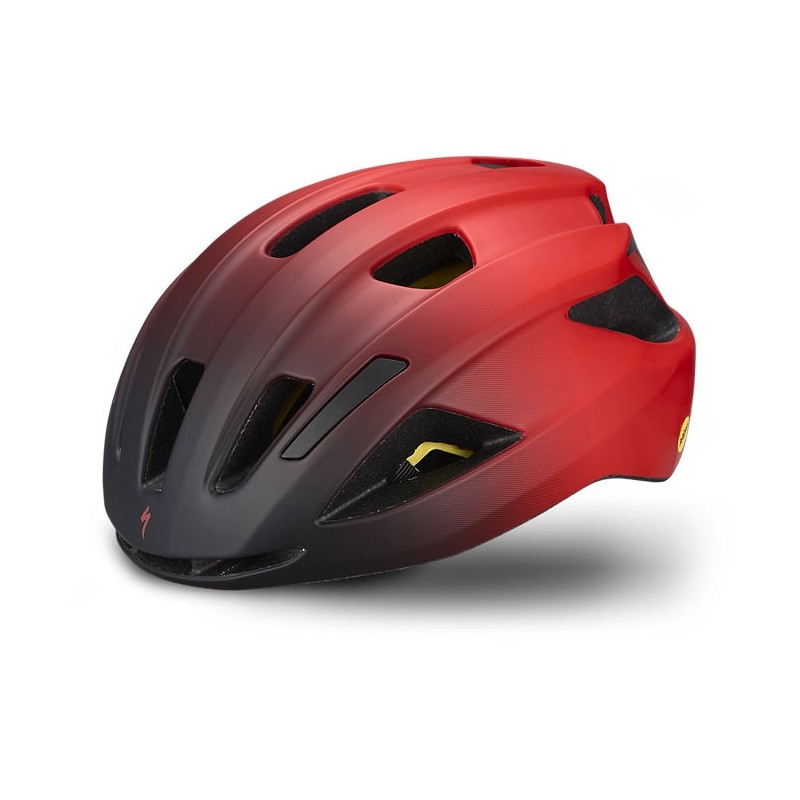 934 Specialized Casco Bicicleta - Align II MIPS - Gloss Flo Red/Matte Black