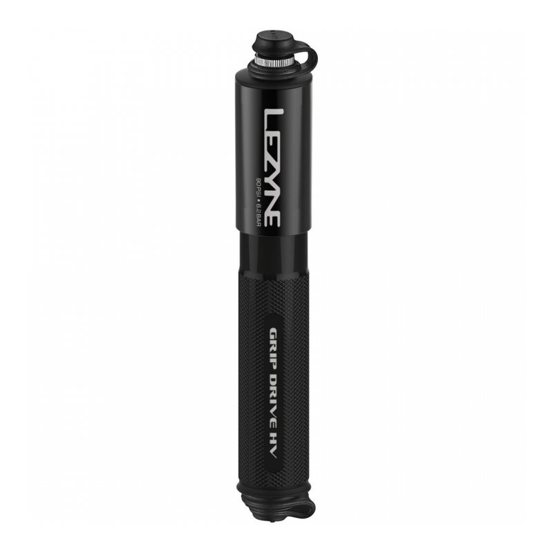 938 Lezyne Grip Drive HV Small - Mini Bomba - negra