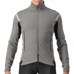 941 Castelli Chaqueta Hombre - Perfetto RoS 2 Convertible - nickel grey/travertine grey 064