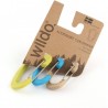 Wildo Juego de Mosquetones Accesorios - 1x Grande y 2x Medio - Classic 89822