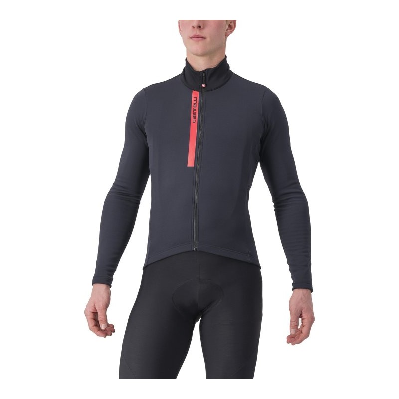 979 Castelli Maillot Térmico de Manga Larga - Entrata - light black/red 085