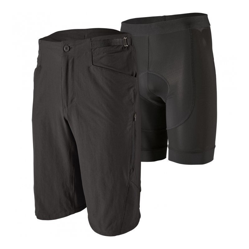 1041 Patagonia Pantalones Cortos Ciclismo Hombre - Dirt Craft - Negro - 24579