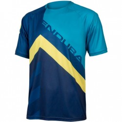 1047 Endura Camiseta - SingleTrack Print LTD - blueberry