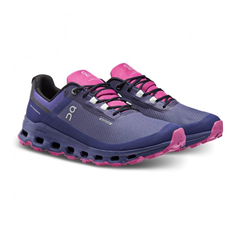 1051 On Zapatillas Trail Running Mujer - Cloudvista Waterproof - Flint & Acai