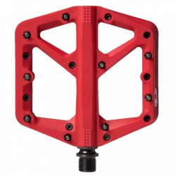 1090 Crankbrothers Stamp 1 Large Flat Pedal - red