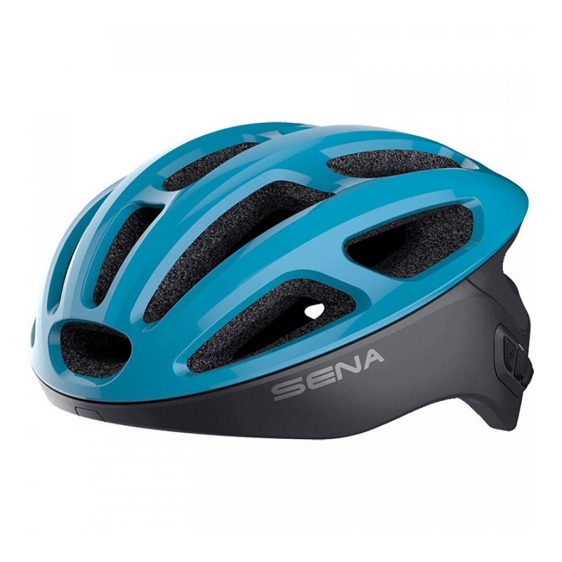 1091 SENA R1 Smart Casco de ciclismo - sin Radio FM - Ice Blue