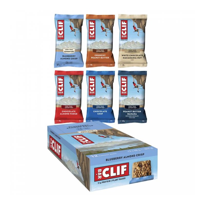 Clif Bar Barrita Energética - The Original Energy Bar - 12x68g