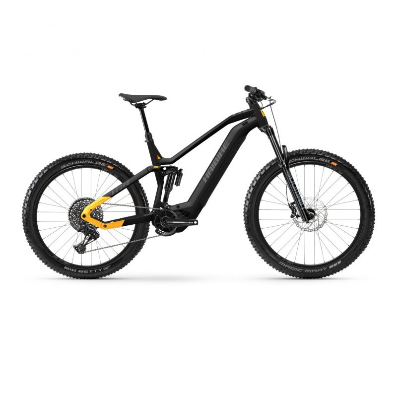 1146 Haibike Bicicleta Eléctrica de Montaña - Nduro 6 i720Wh - 29"/27.5" - 2023 - black/mango/grey - matt/gloss