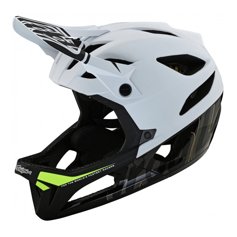 1147 Troy Lee Designs Casco Bicicleta - Stage MIPS - signature white