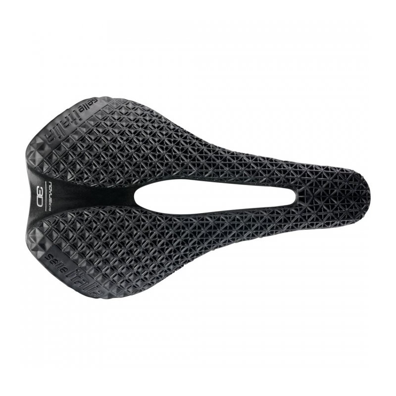 1173 Selle Italia Sillín - Novus Boost Evo 3D - Superflow | TI 316 - L3 | negro