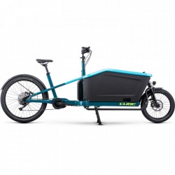 1177 CUBE Cargo Bike Eléctrica - CARGO SPORT DUAL HYBRID 500 - 2023 - blue / lime