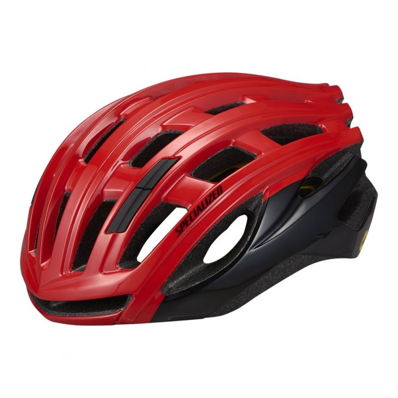 1199 Specialized Casco Bicicleta Carretera - Propero III - Flo Red/Tarmac Black