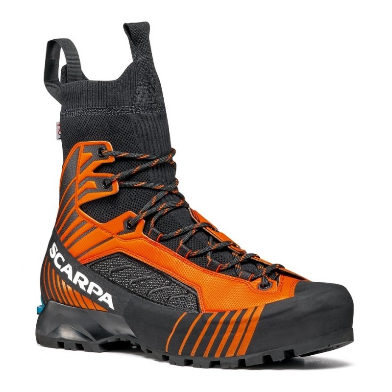 1206 Scarpa Botas de Montaña Hombre - Ribelle Tech 2.0 HD - negro/naranja