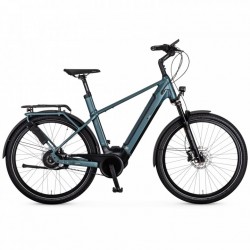 e-bike manufaktur 8CHT - Bicicleta Eléctrica Urbana con Transmisión por Correa - 2022 - verde-gris mate