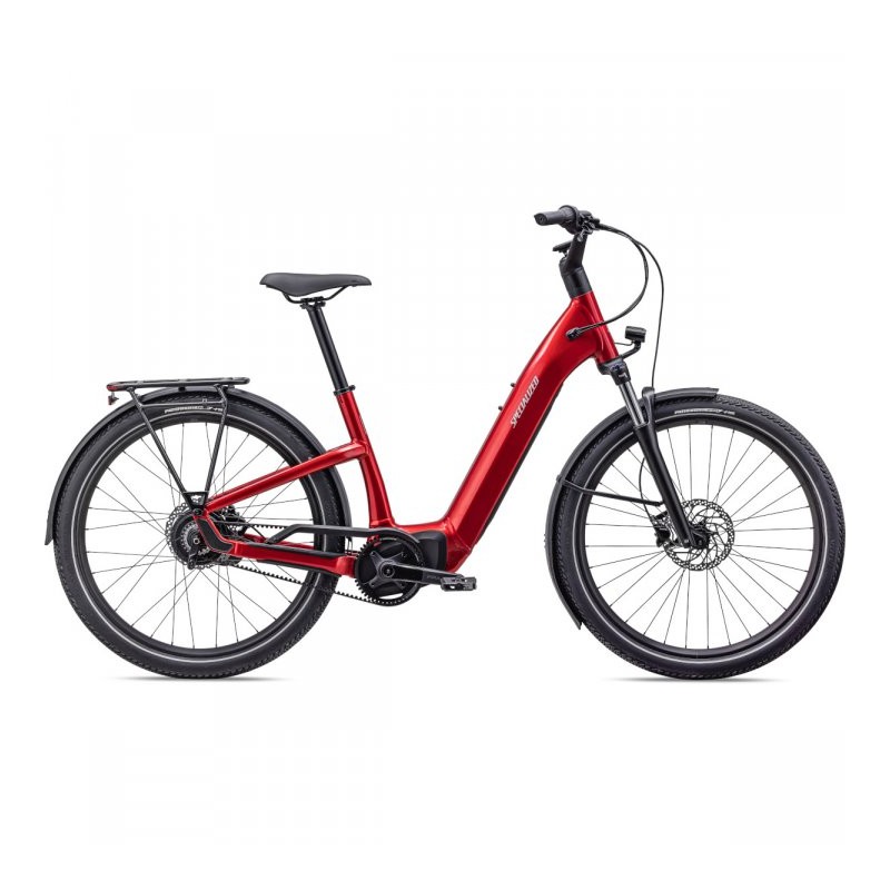 Specialized TURBO COMO 3.0 IGH - Bicicleta Eléctrica Urbana - 2023 - red tint / silver reflective