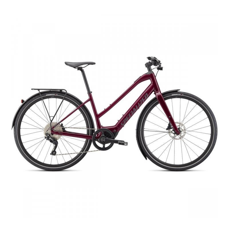 Specialized TURBO VADO 4.0 SL EQ - Step Trough Bicicleta eléctrica - 2022 - raspberry / black reflective