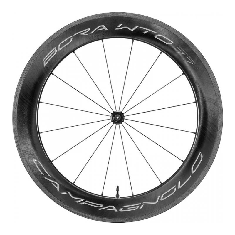 1264 Campagnolo Rueda Delantera - Bora WTO 77 - 28" | Carbon | 2-Way Fit - QR 100