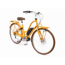 Electra Townie Commute Go! 5i EQ Step-Thru Bicicleta Eléctrica Urbana - 500Wh - tangerine