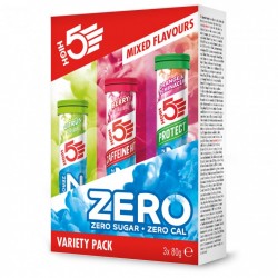 1282 High5 Electrolitos Bebida Deportiva - Zero Variety Pack - 3x 20 Pastillas Efervescentes