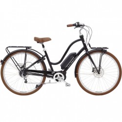 Electra Townie Commute Go! 5i EQ Step-Thru Bicicleta Eléctrica Urbana - 500Wh - negro