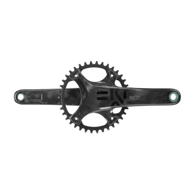 1305 Campagnolo Ekar Juego de Biela Carbono - 1x13 velocidades - negro