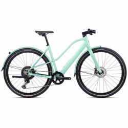 Orbea Vibe MID H10 MUD Bicicleta urbana eléctrica - 2022 - Light Green (Gloss)