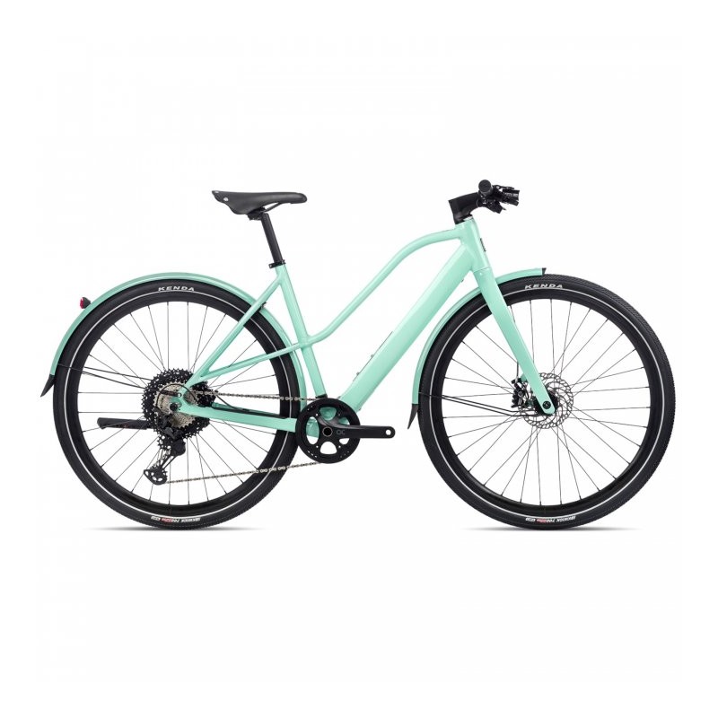 Orbea Vibe MID H10 MUD Bicicleta urbana eléctrica - 2022 - Light Green (Gloss)