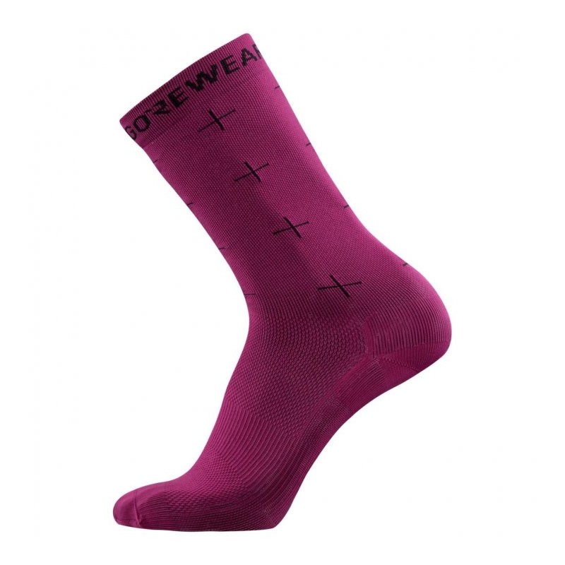 1354 GOREWEAR Calcetines Medianos - Essential Daily - process purple BQ00