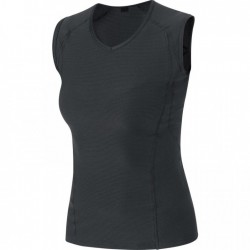 1374 GOREWEAR Camiseta sin mangas Mujer - Base Layer - negro 9900