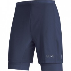 1396 GOREWEAR Pantalones Cortos Hombre - R5 2in1 - orbit blue AU00