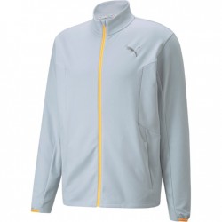 Puma Run Cloudspun Full Zip Chaqueta Hombre - Platinum Gris