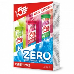 1436 High5 Electrolitos Bebida Deportiva - Zero Variety Pack - 3x 20 Pastillas Efervescentes