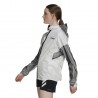 adidas Chaqueta Mujer - TERREX Parley Agravic Trail Running - blanco/negro