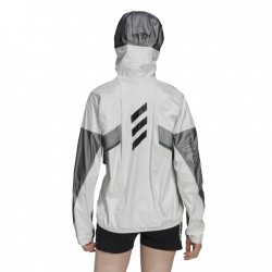 adidas Chaqueta Mujer - TERREX Parley Agravic Trail Running - blanco/negro