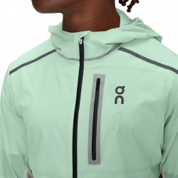 On Chaqueta Running - Weather Jacket - Creek & Pearl