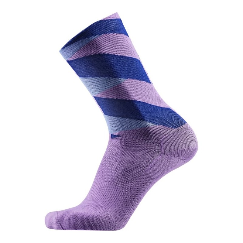 1487 GOREWEAR Calcetines Medianos - Essential Signal - scrub purple / ultramarine blue BXBL