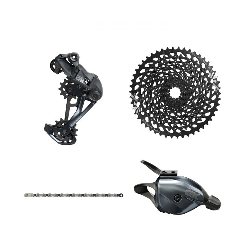 1504 SRAM GX Eagle 1x12-speed Upgrade Kit - Trigger Shifter - 10-50 t. Cassette