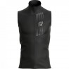 Compressport Hurricane Windproof Chaleco - negro