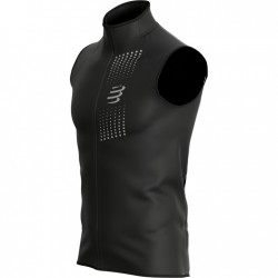 Compressport Hurricane Windproof Chaleco - negro