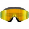 AQUASPHERE Gafas Natación - Amarillo Titanio Espejo - Defy Ultra - Black/Bright Yellow