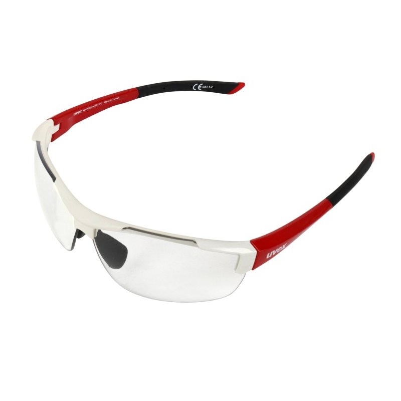 1618 Uvex Gafas - sportstyle 614 VL - white red / smoke - S5308938390