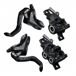 1623 Magura MT Trail Freno de disco deportivo - Set RD + RT - negro / mystic grey